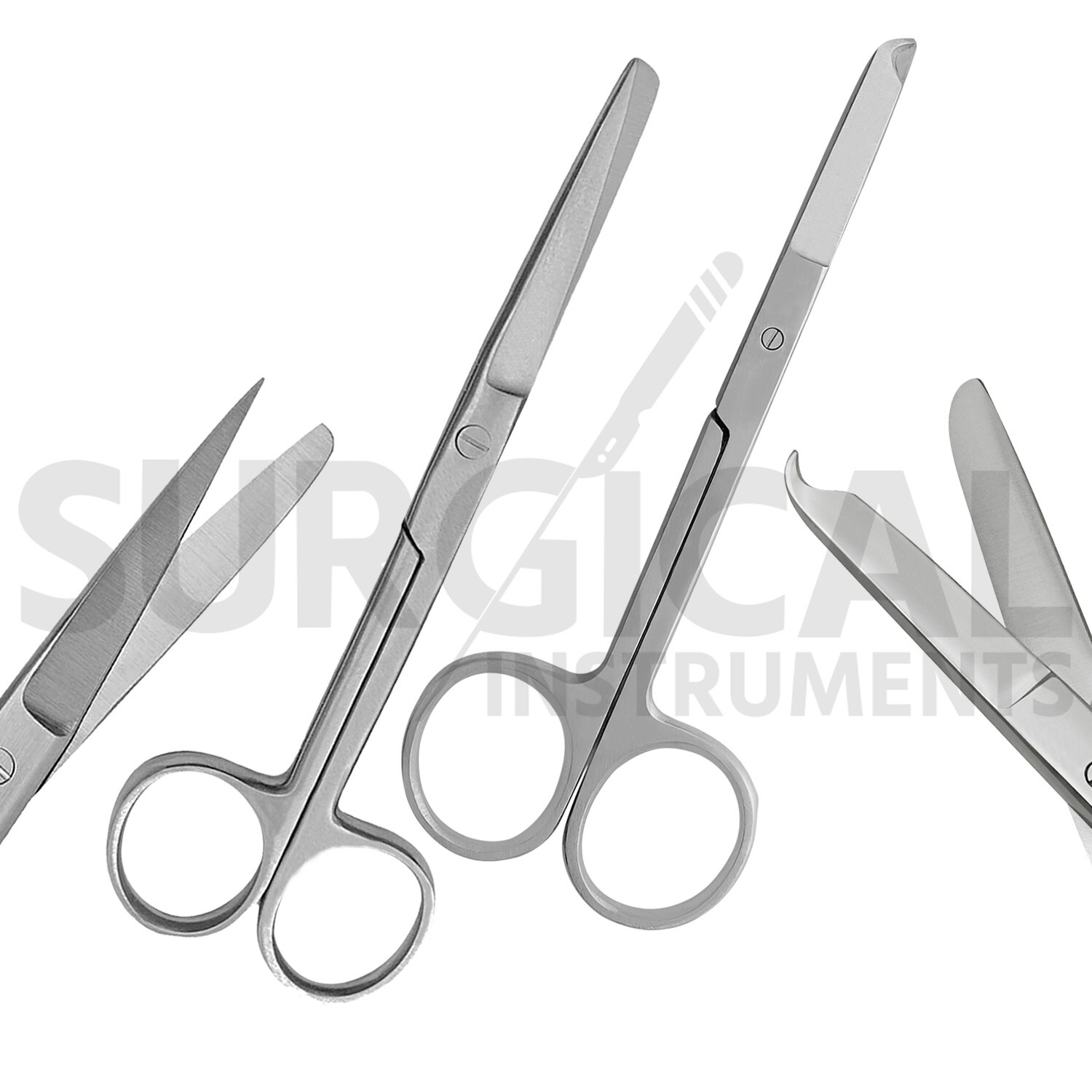 10 Pcs Student Minor Surgery Kit Set Surgical Instruments Stainless German Grade