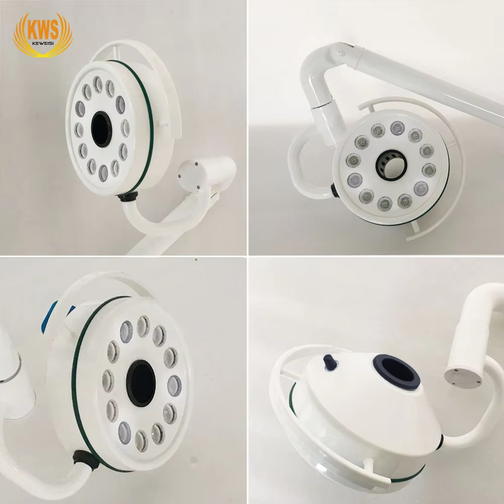 Dental Medical 36W LED Ceiling Mounted Exam Cold Light Shadowless Lamp 800mm US
