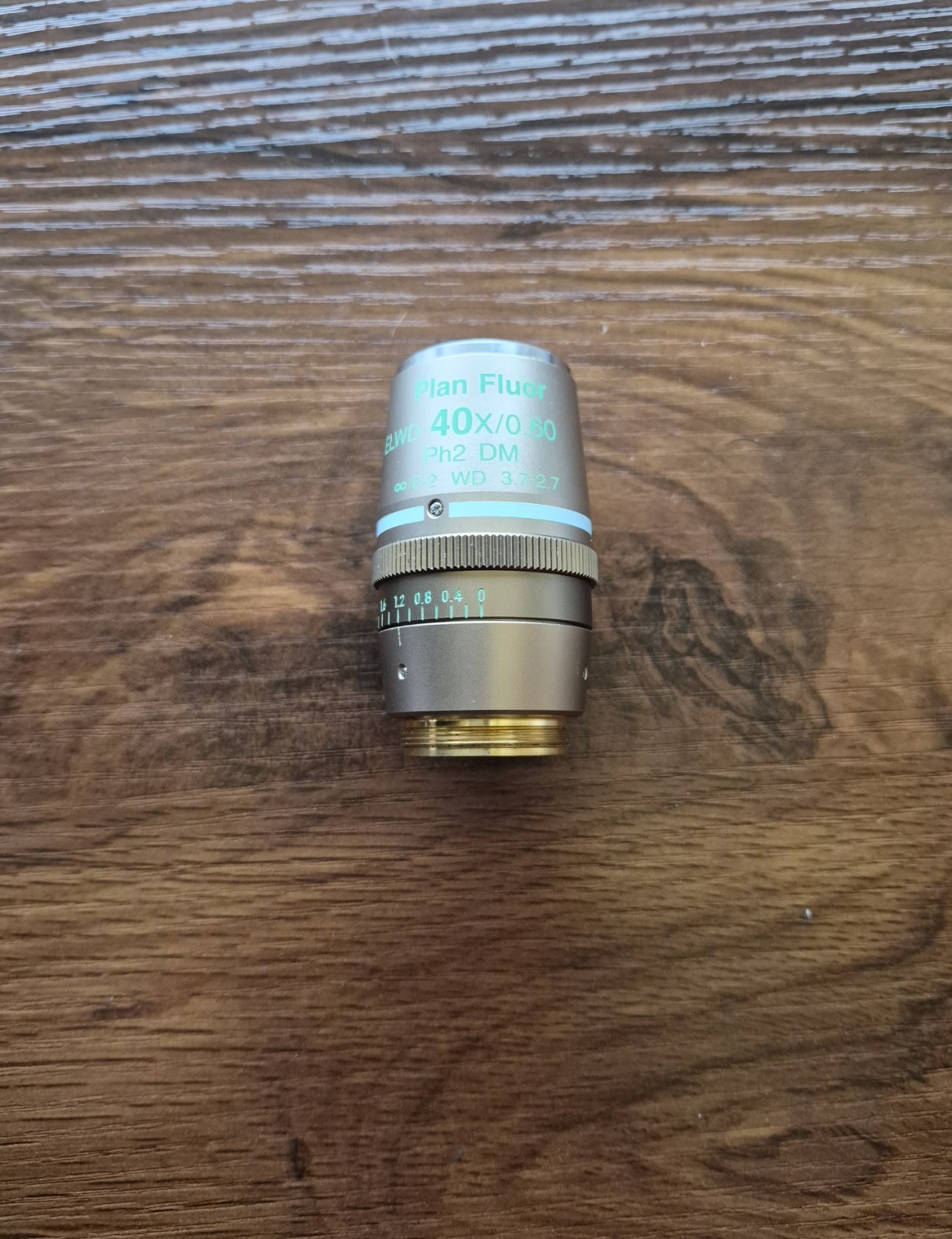Nikon Microscope Objective Plan Fluor ELWD 40x with Correction Collar