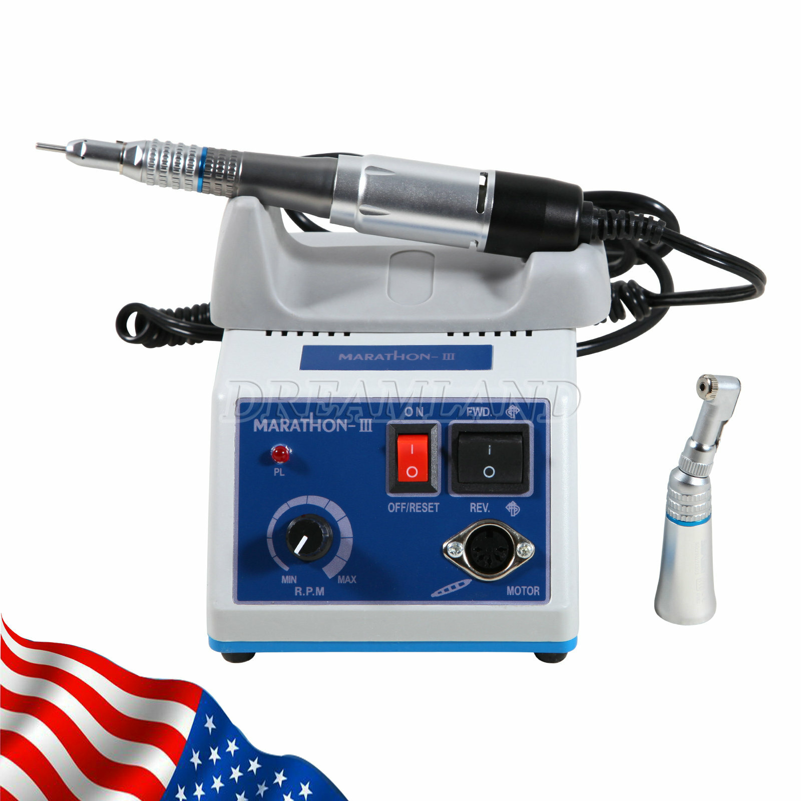 Lab Marathon Micromotor /Contra Angle /Straight 100*Green Cups TXX Dental