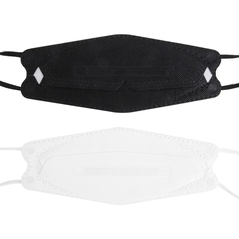 50PCS KN95 Face Masks 4-Layer Protective Respirator Fish Shape Adult Mask – USA