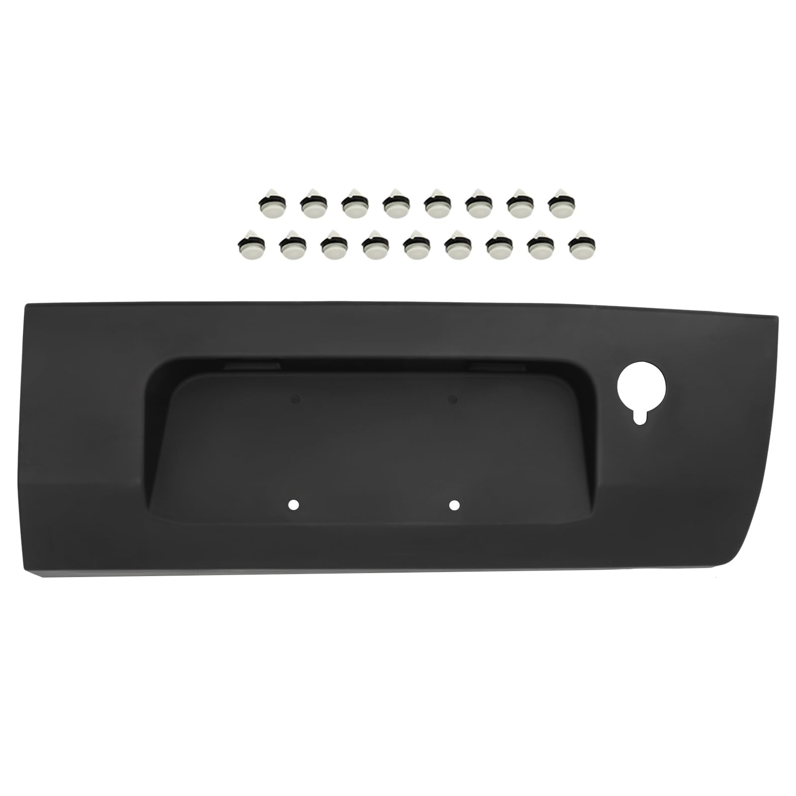 2015-2019 Transit Rear Door Lower Molding Right Black Plastic Direct Replacement
