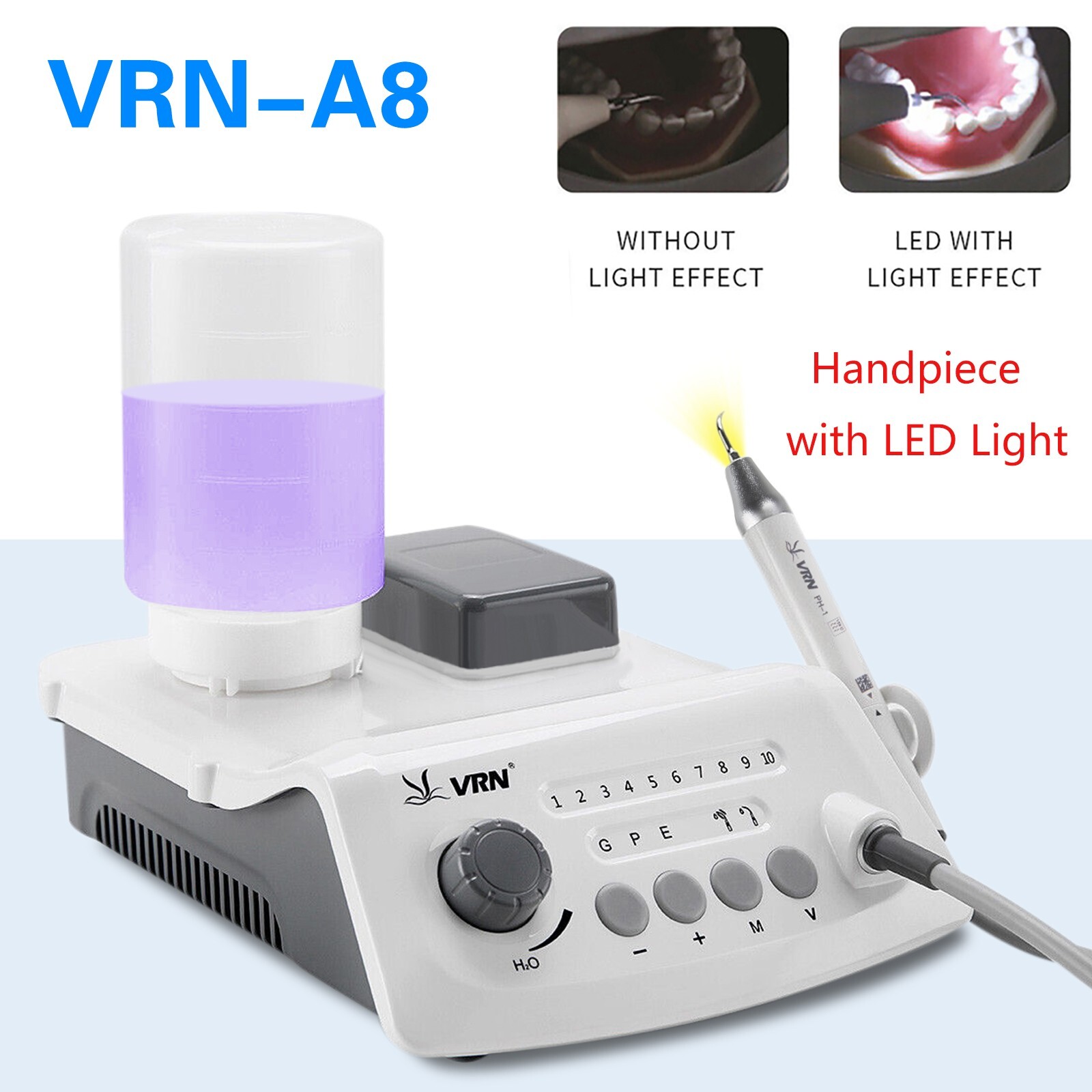 Dental Ultrasonic Scaler fit SKYSEA EMS W/ LED Detachable Handpiece