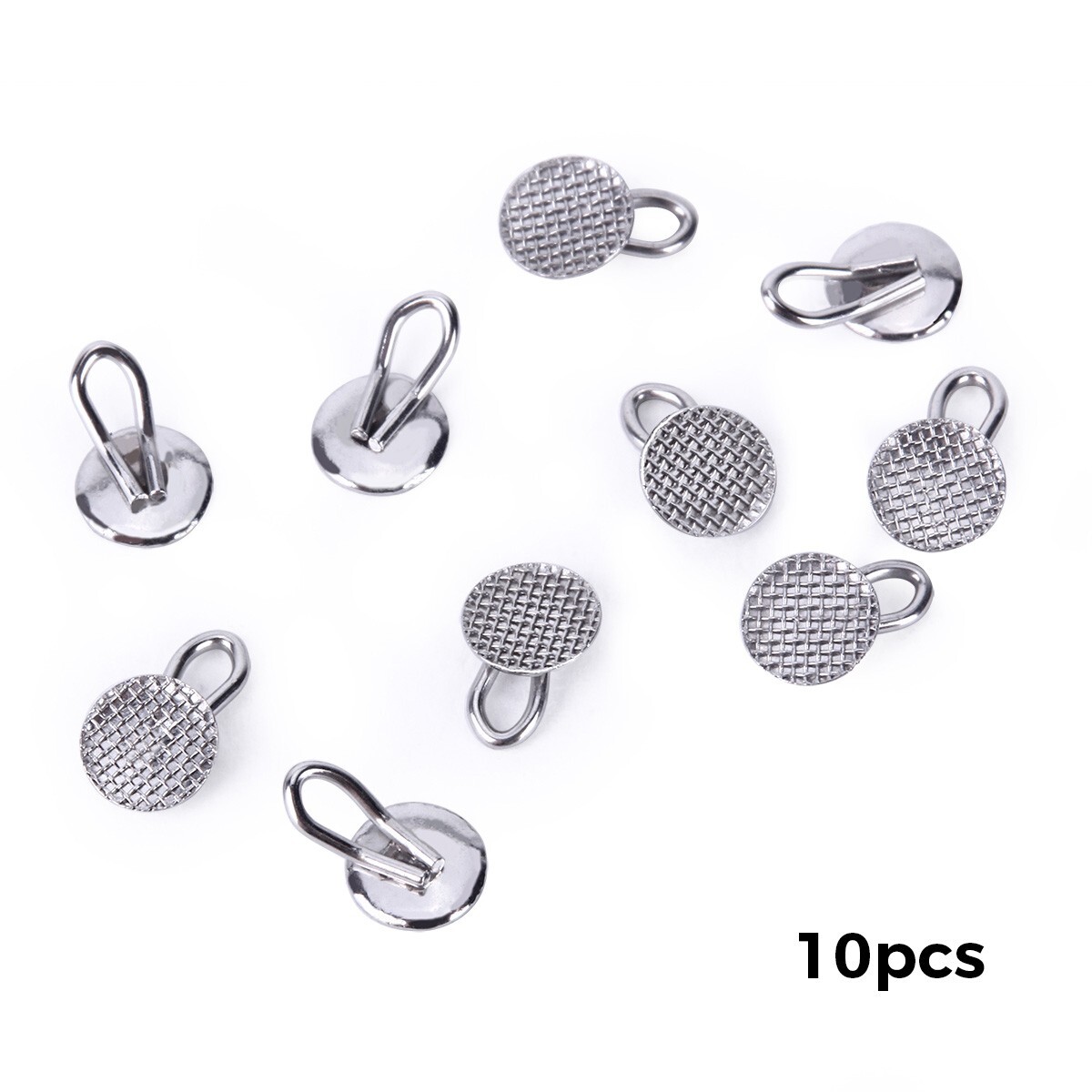 AZDENT Dental Orthodontic Lingual Buttons Bondable Round /Rectangular Base