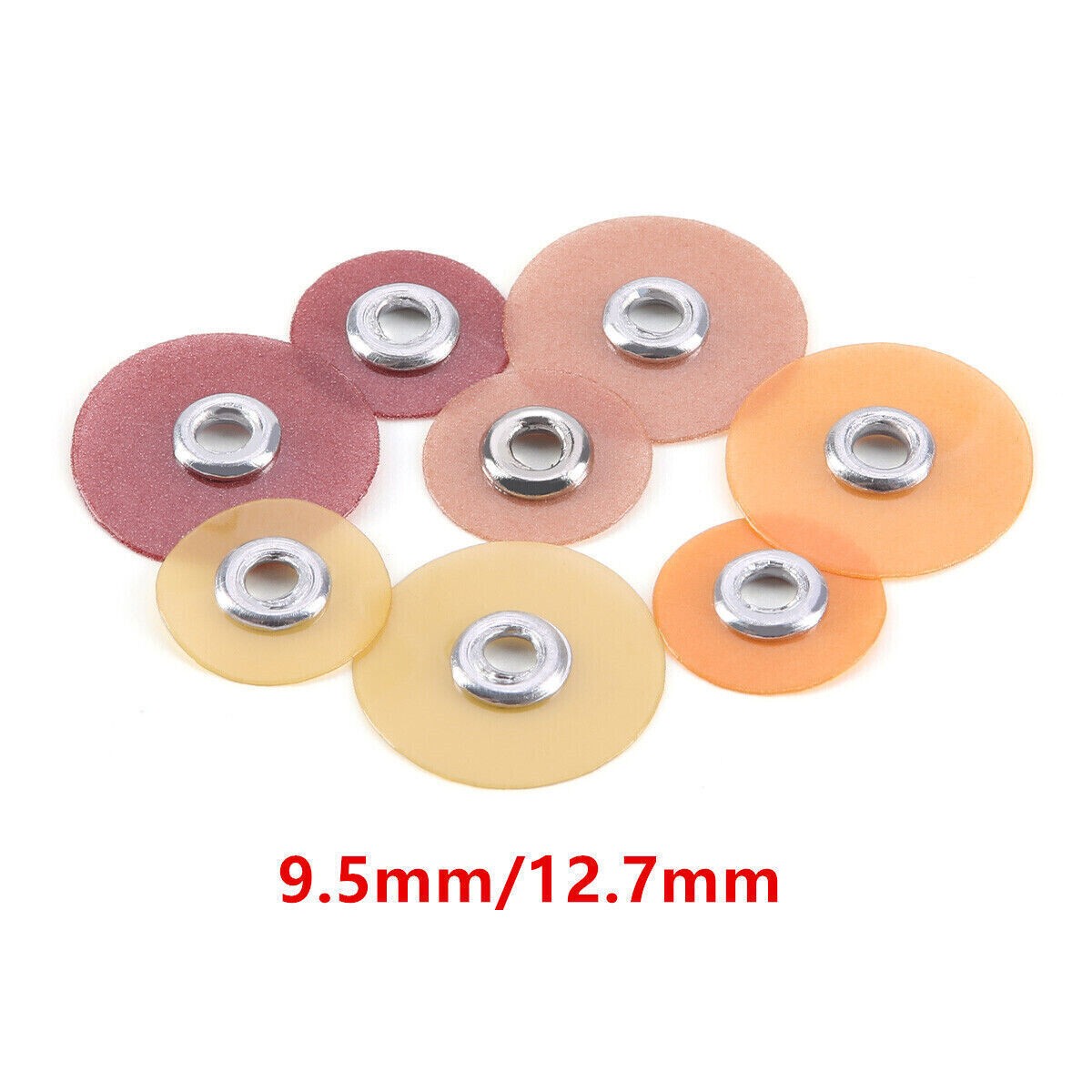 Dental SOFLEX Discs Composite Finishing Polishing Discs 9.5mm Fine