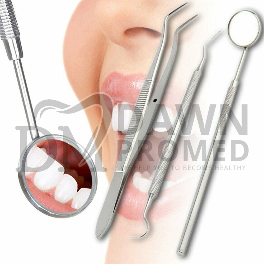 Dental Teeth Cleaning Kit Dentist Floss Plaque Remover Oral Care Inst German Gr