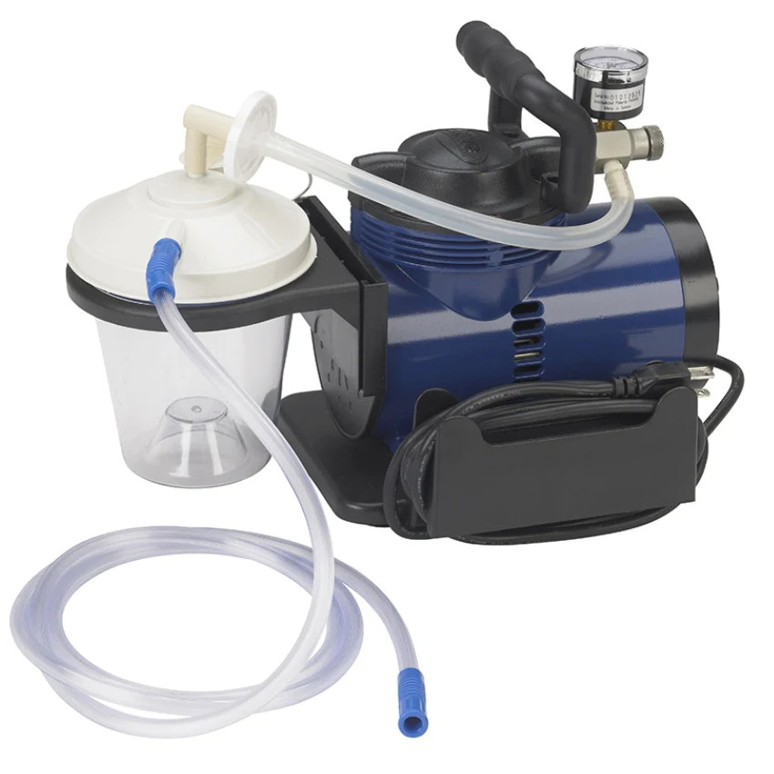Portable Emergency Vacuum Phlegm Medical Aspirator Machine Suction Unit 800ml