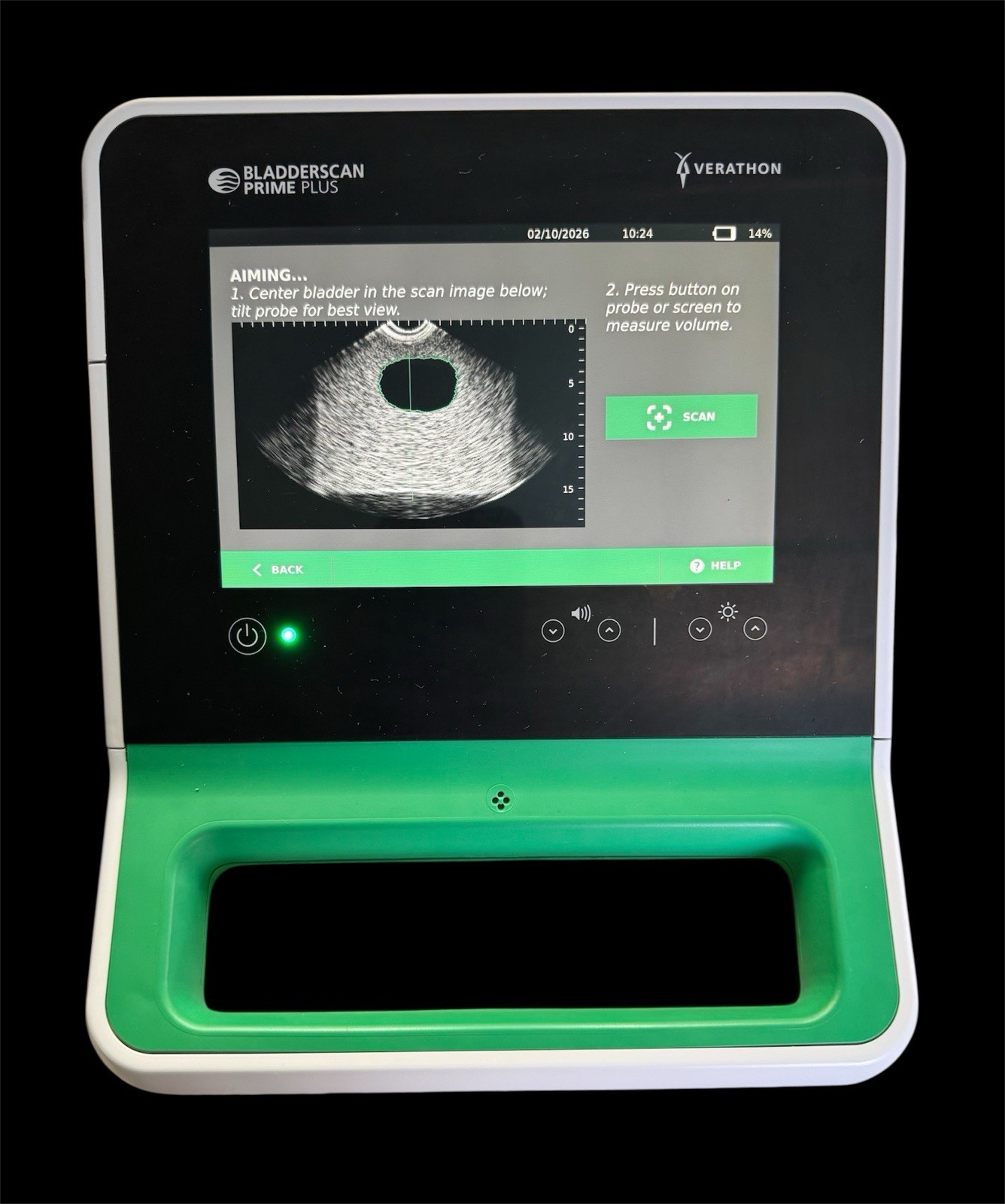 CERTIFIED REMANUFACTURED VERATHON PRIME PLUS BLADDER SCANNER 1 YEAR WARRANTY