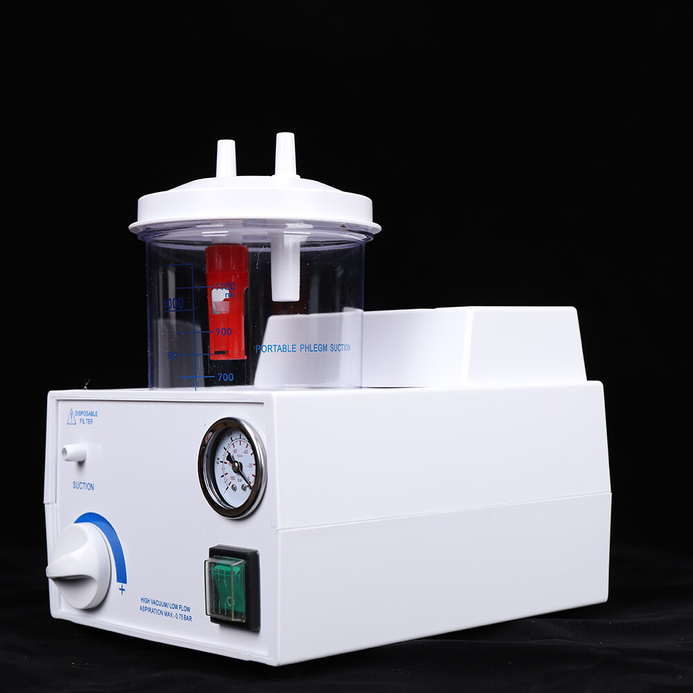 Medical Vacuum Phlegm Portable Quiet Suction Unit Emergency Aspirator Machine!