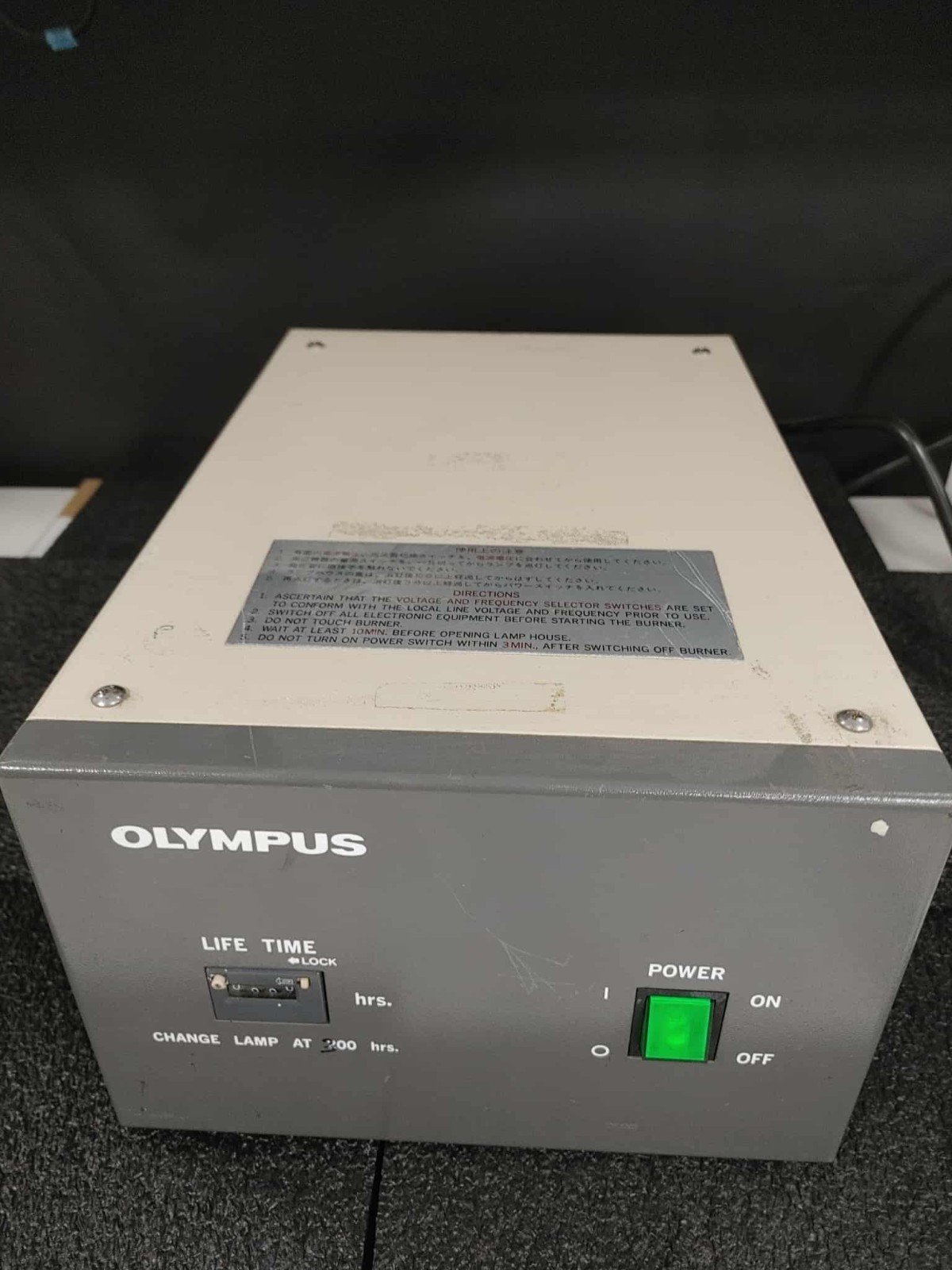Olympus BH2-RFL-T2 Fluorescent Mercury 100W Power Supply