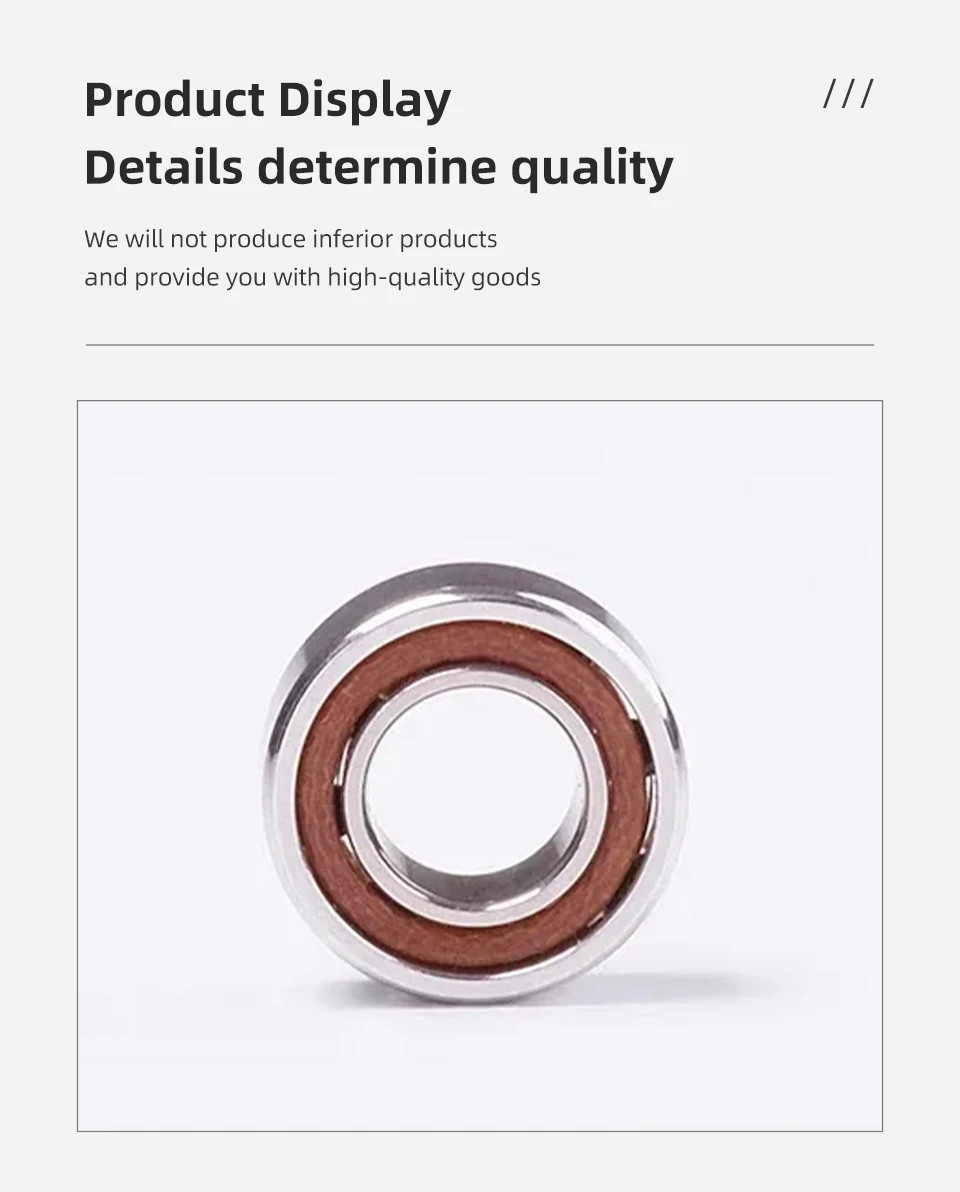 Dental Bearing High Speed Handpiece Ceramic Bearings Steel Ceramic Ball Bearings