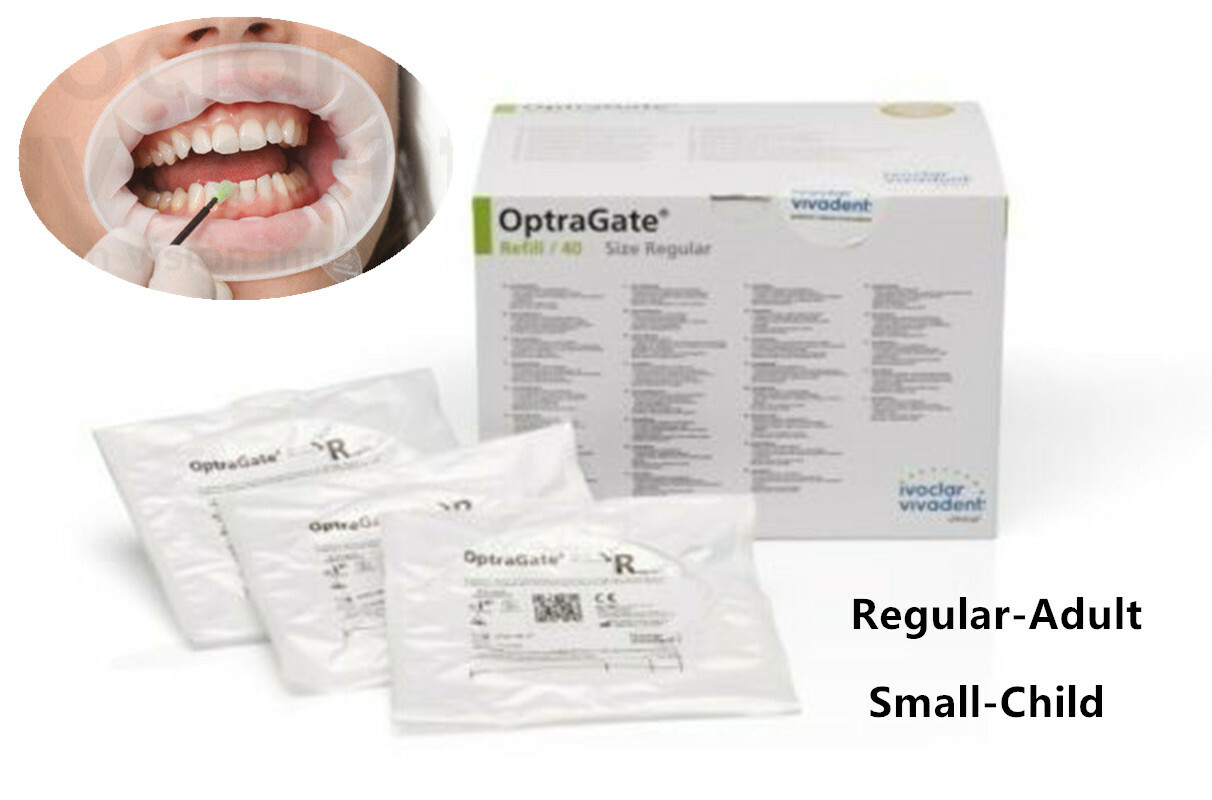 10x Ivoclar Optragate Dental 3D Cheek Retractor Mouth Opener Regular Small Adult