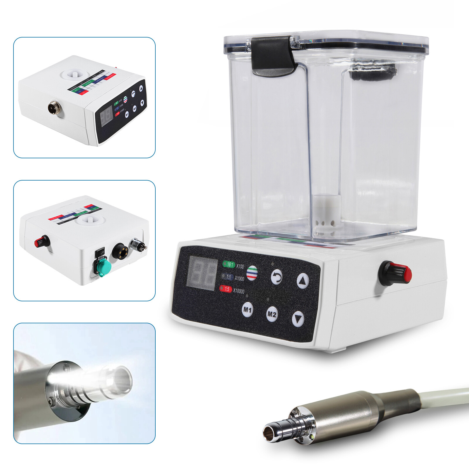 Dental LED Electric Motor System Micromotor & Water Supply For Lab Training ns
