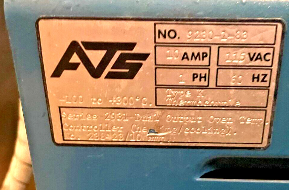 ATS Applied Test Systems 2911 Series Furnace & 2931 Dual Output Controller