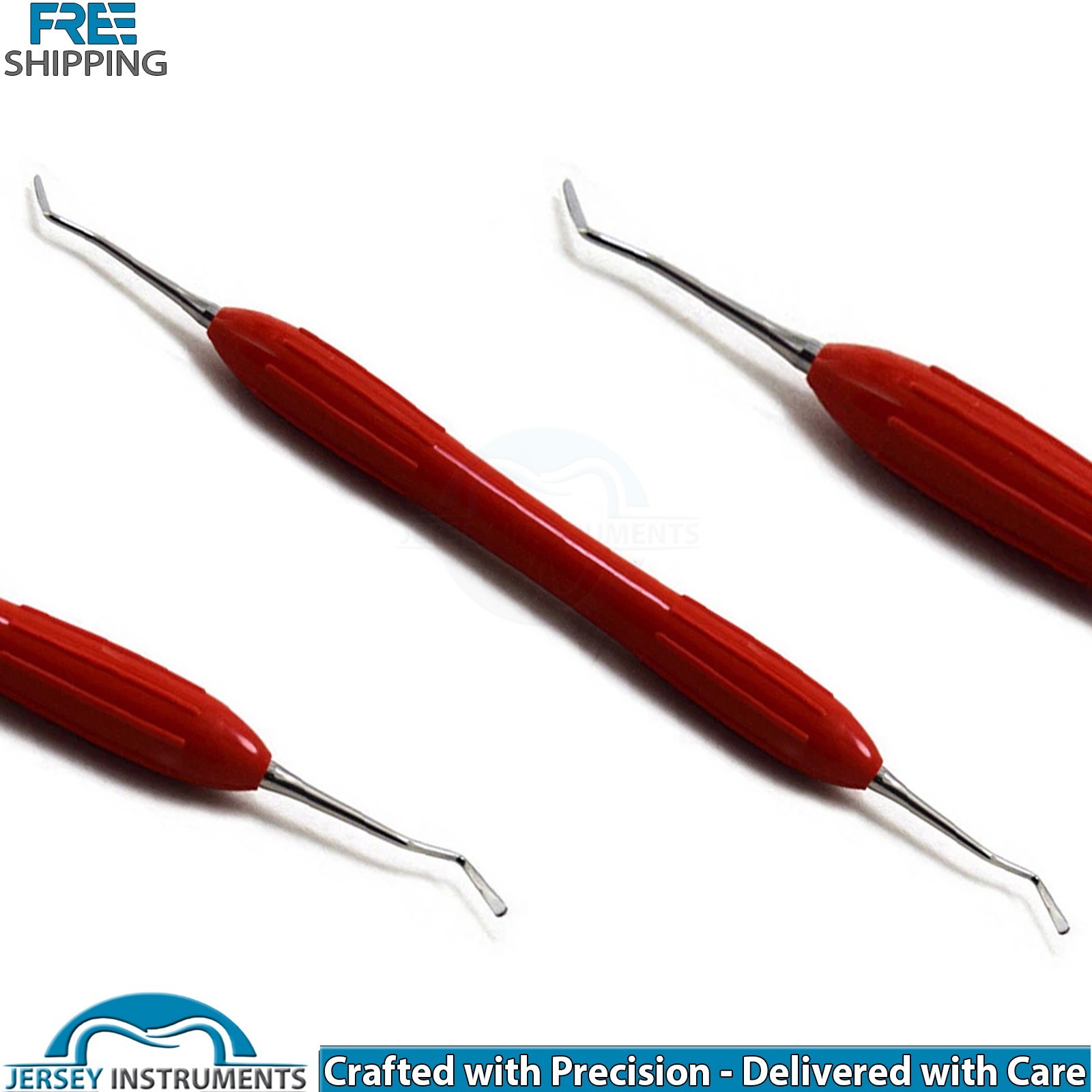 LM Arte Style Composite Instruments Set of 5 Silicone Handle Dental Instruments