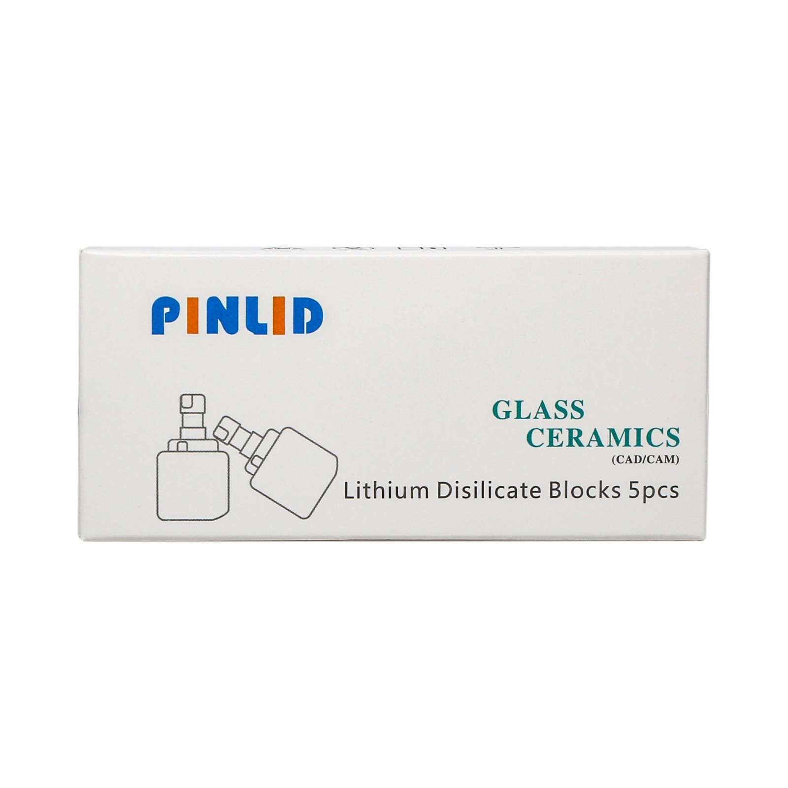 US C14 Dental IPS Emax CAD Lithium-Disilicate Milling Blocks LT For CEREC 5/Box
