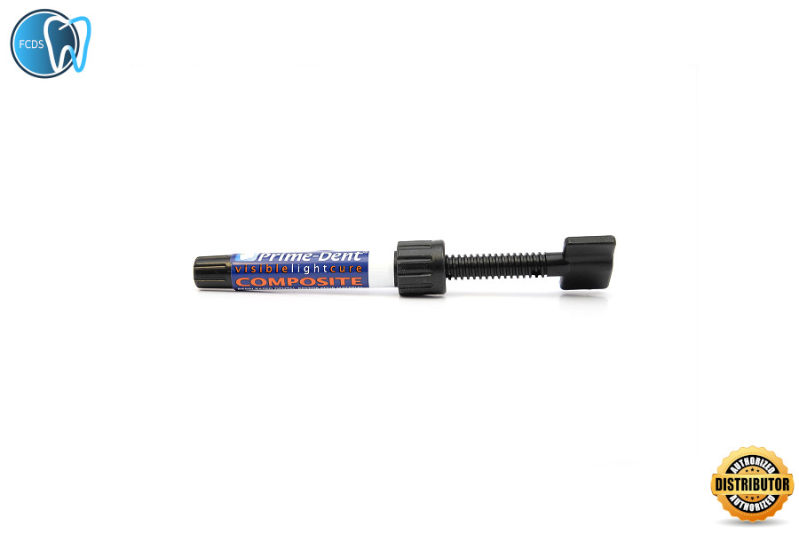 Prime-Dent Light Cure Hybrid Dental Composite Resin B1 4.5 gm Syringe