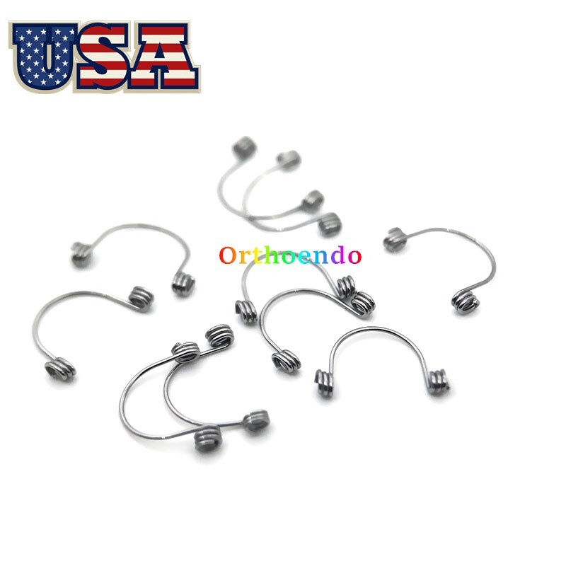 100Pc Dental Ortho Torquing Torque Spring Rectangular Wire Single Anterior Teeth