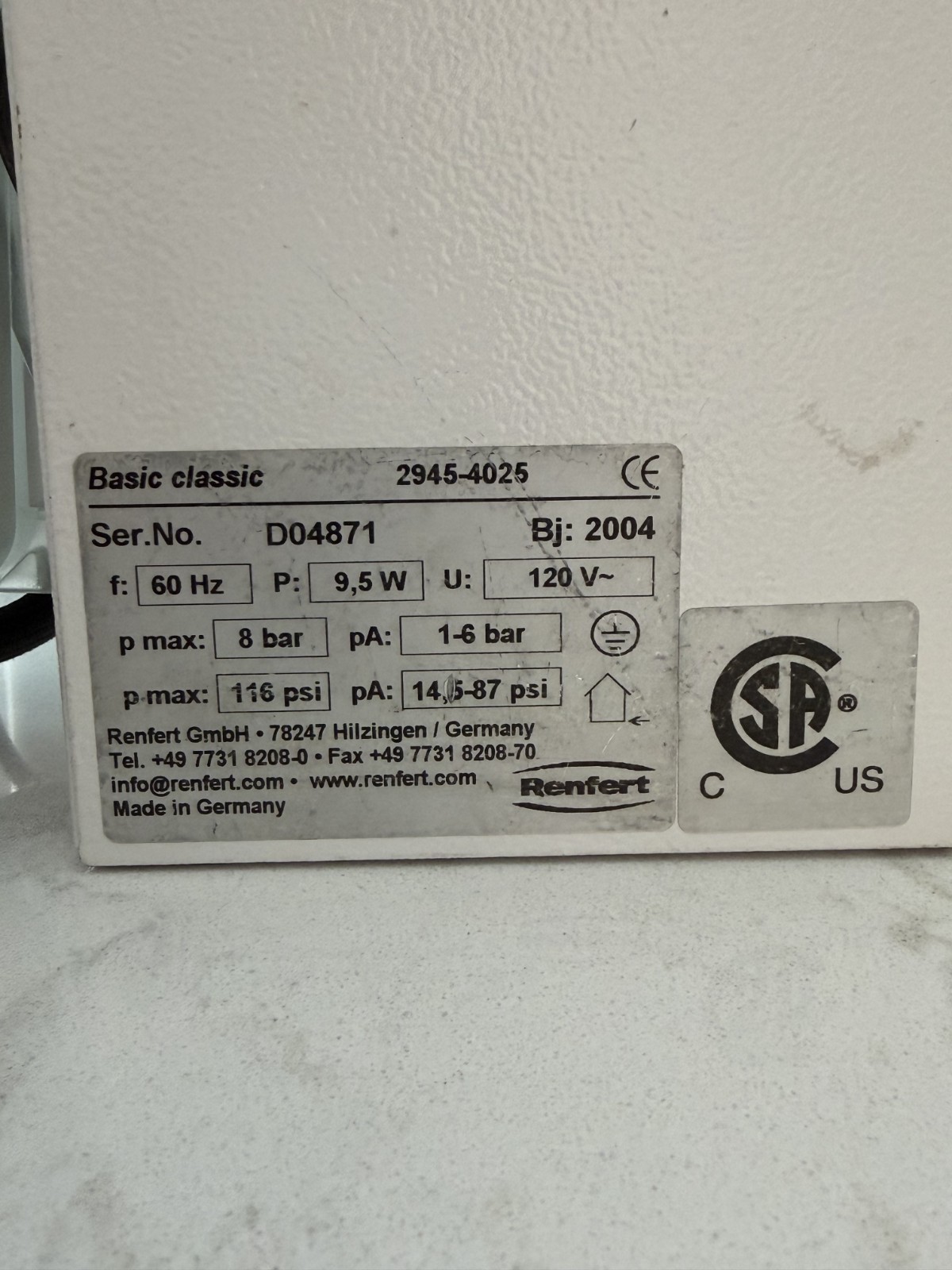 Renfert sandblaster