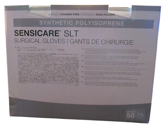 Sensicare SLT Synthetic Polyisoprene Surgical Gloves 6 1/2 (50) MSG1565
