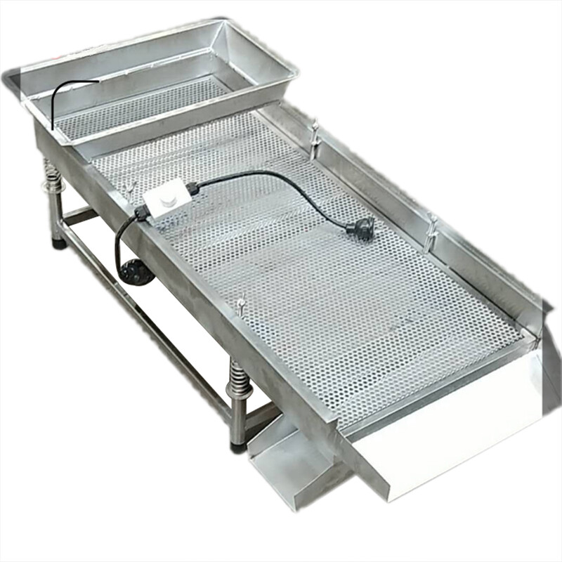 All Kinds of Linear Vibrating Screen SS Electric Vibrating Sifter Sieve110V/220V
