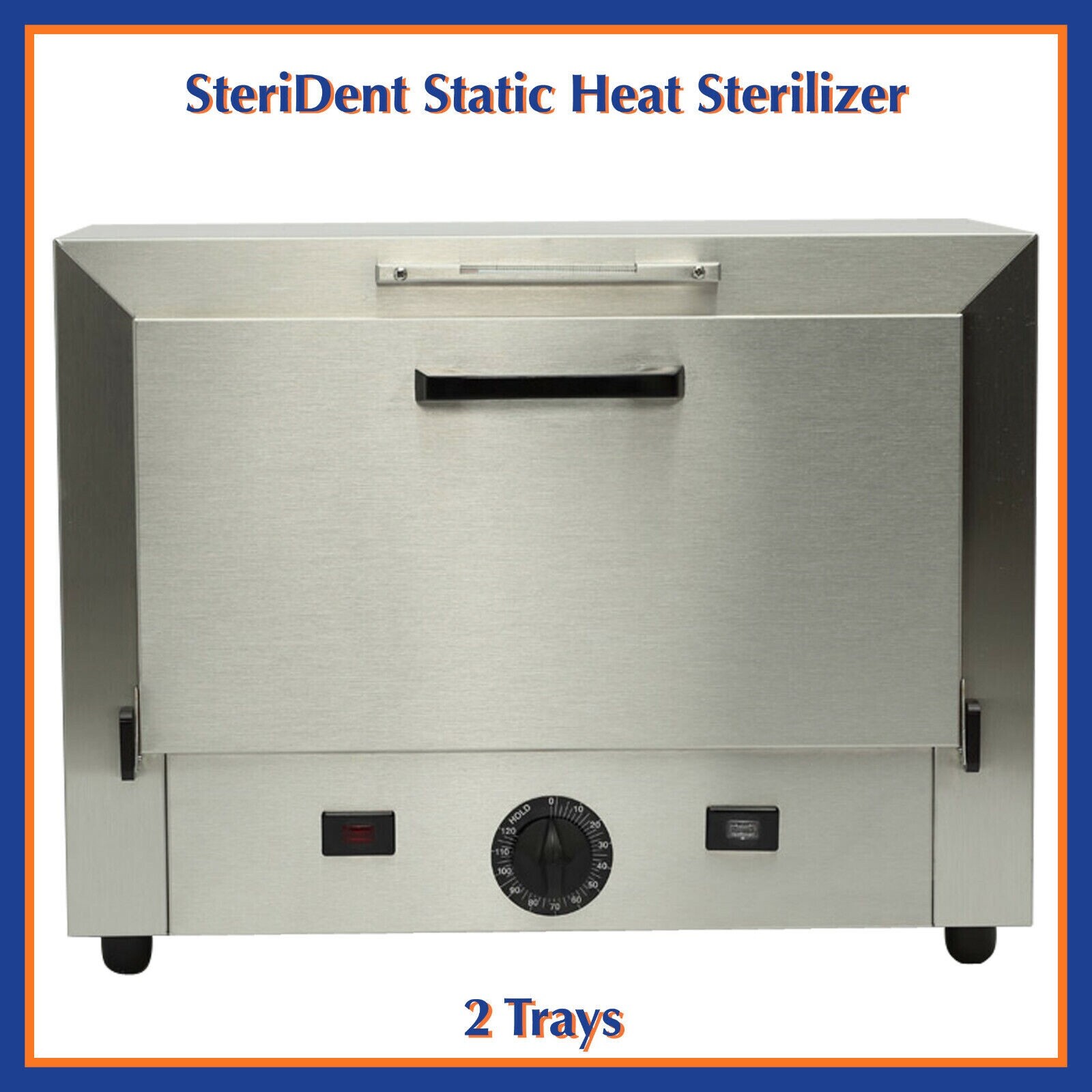 NEW STAINLESS STEEL Steri-Dent Model 200 FDA Dry Heat Sterilizer 8375 /201000-SD