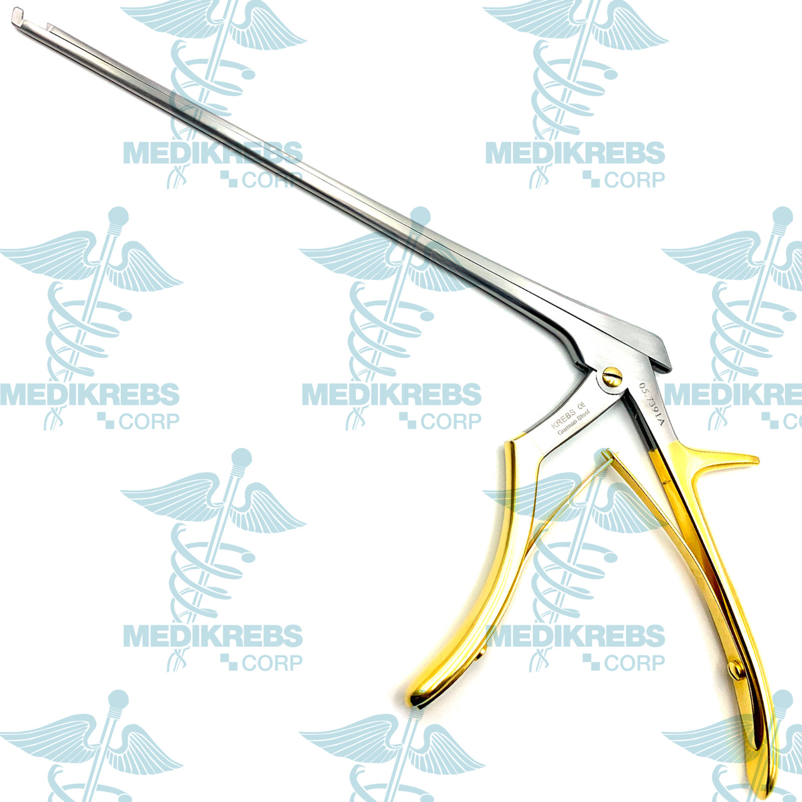 Kerrison Punch Rongeur 40 Degree Forward Up Cutting 5 mm x 22 cm OR Grade Steel