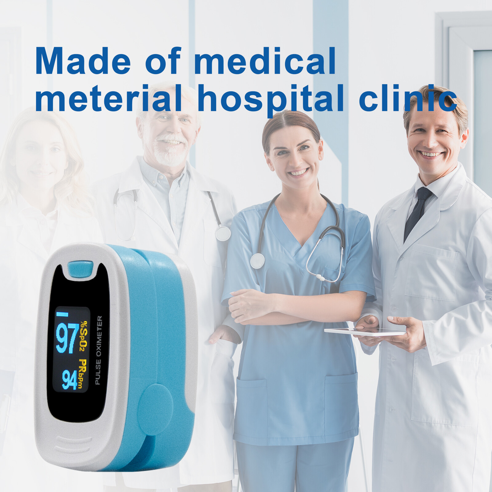 OLED Fingertip Finger Pulse Oximeter SpO2 Blood Oxygen PR Heart Rate Oximetro US