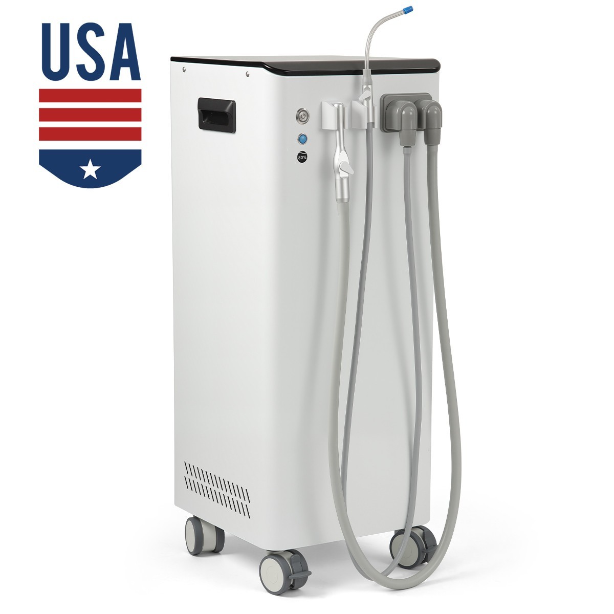 Dental Unit Chair DC Motor Computer Controlled Integral &Stool /Suction System