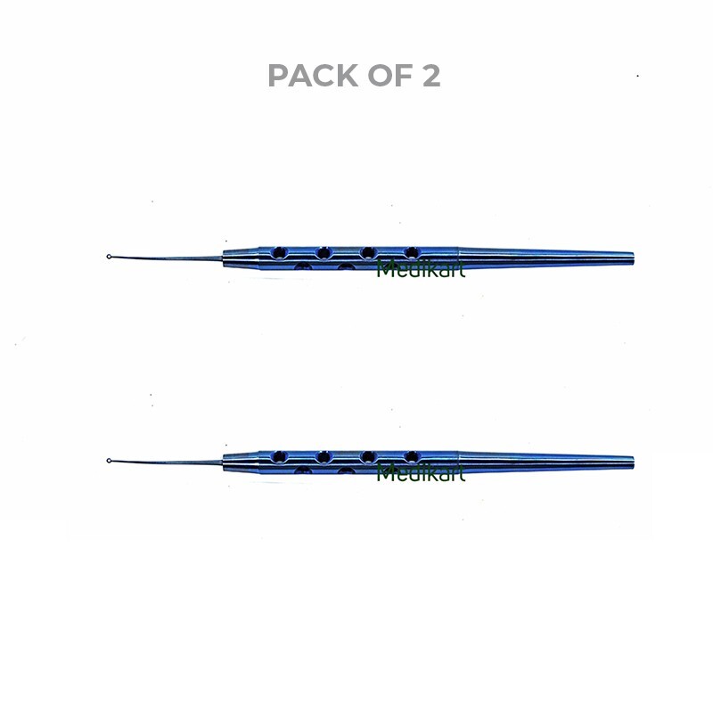 Micro Stripper Curved ball tip Titanium DMEK Titanium ophthalmic eye instrument