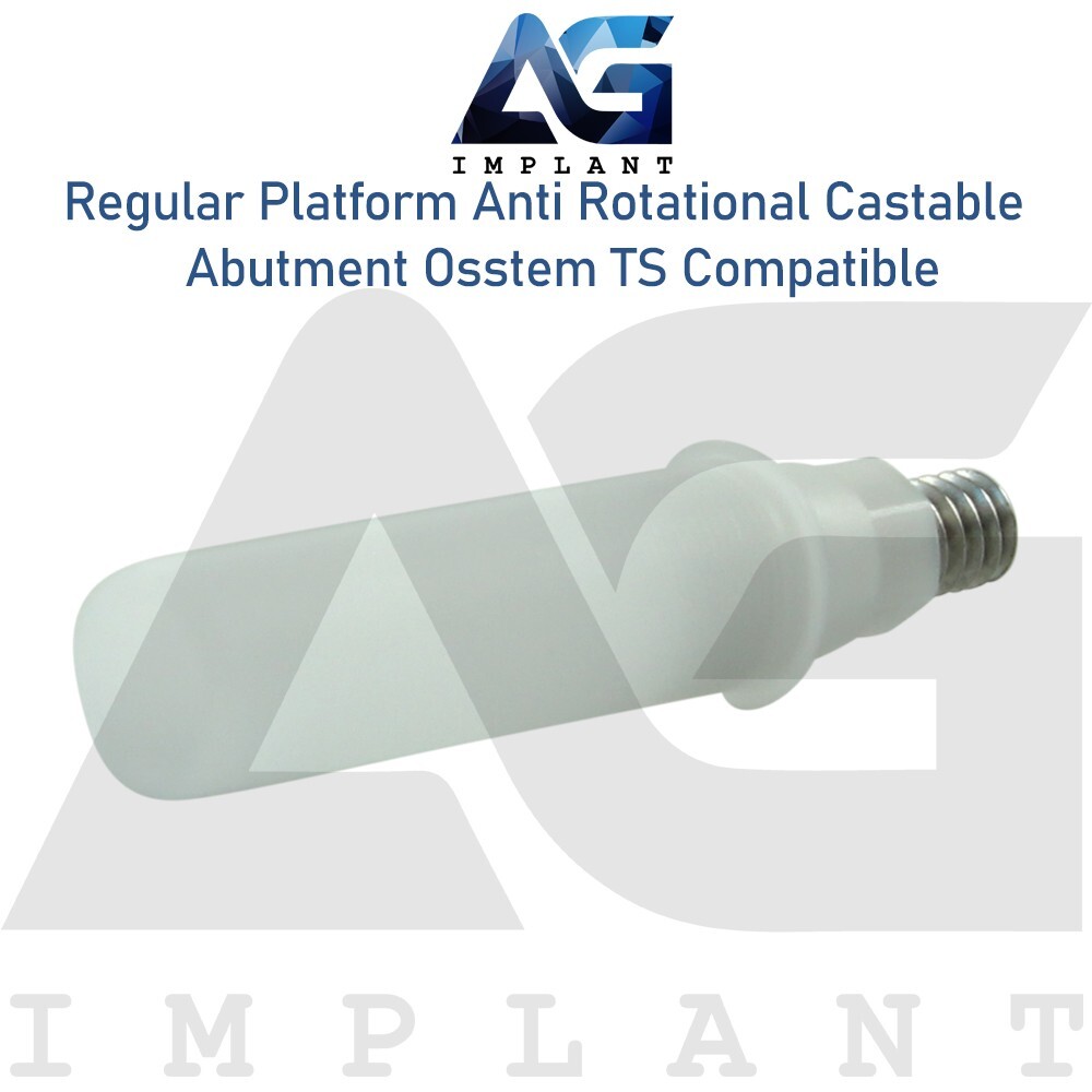 10 Anti Rotational Castable Abtment 2.5mm Fit Regular Platform 0sstem® TS