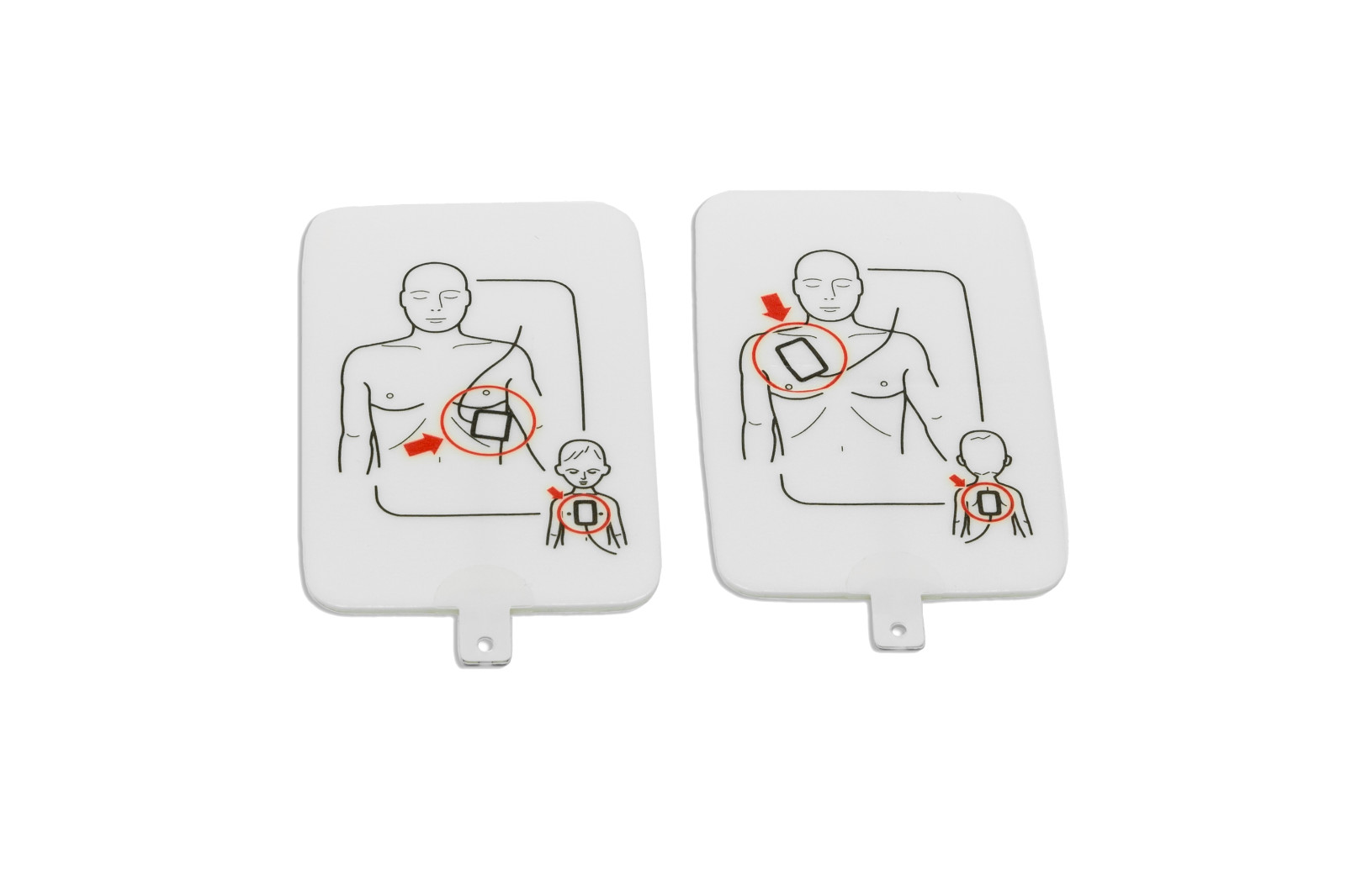 Set of Replacement Pads PP-UTPAD-1 for Prestan AED UltraTrainer AEDUT Series