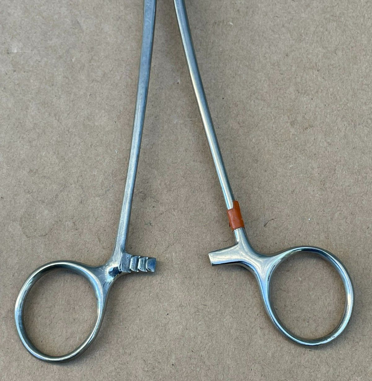 Unbranded Vaginal Forceps Curved Stainless Steel