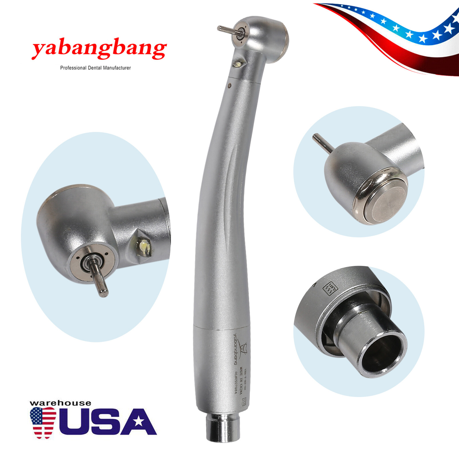 Large Torque Dental High Speed Handpiece LED E-genaerator For NSK Coupler 2H/4H
