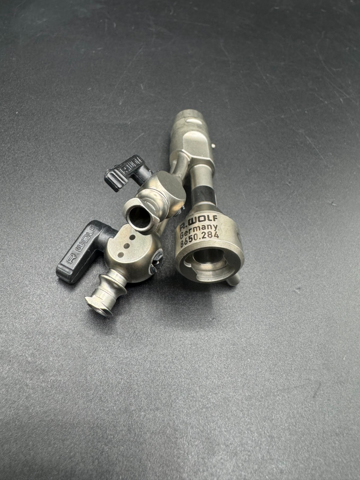 Richard Wolf 8650.284 Dual Working Channel Bridge for Cystoscopy/Urethroscopy