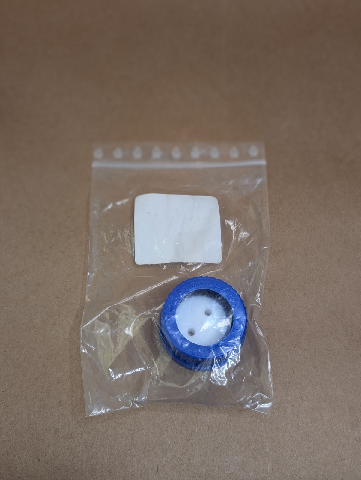 KNAUER G1972 DURAN GL45 2-Port HPLC Solvent Bottle Screw Cap