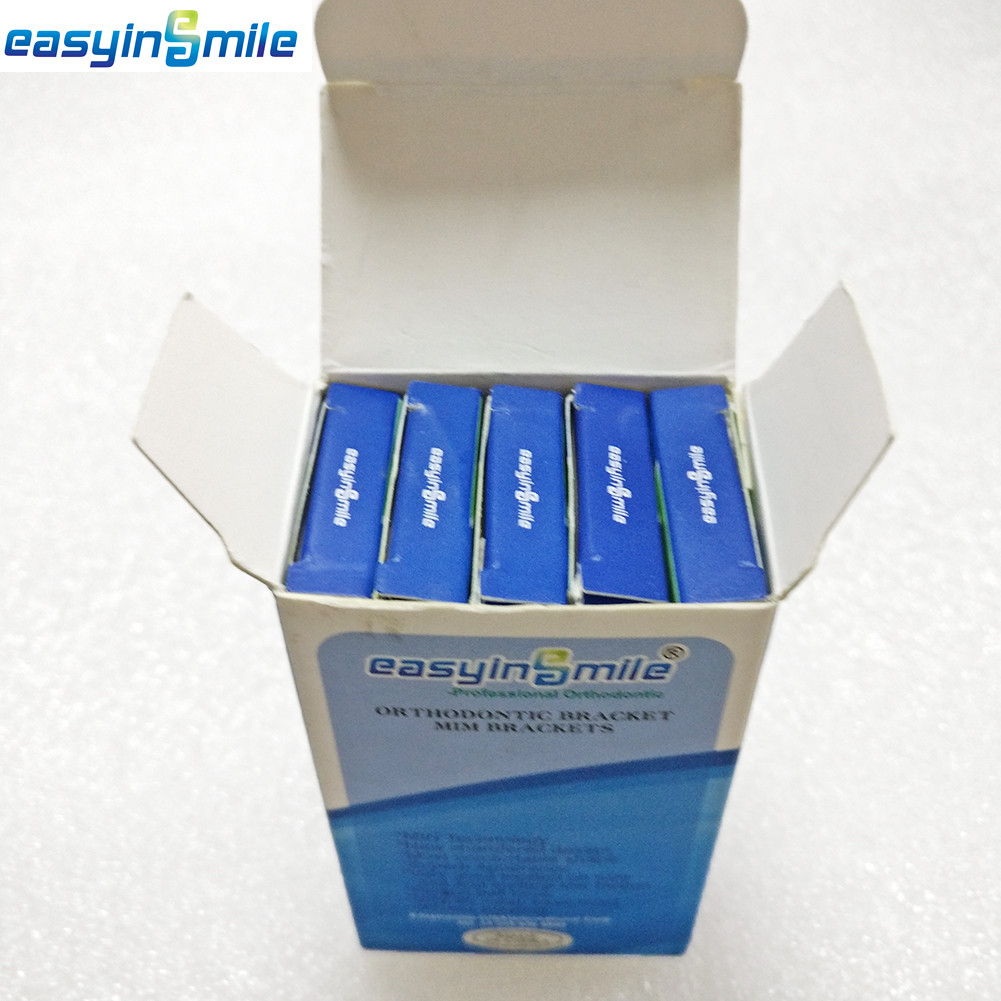 30packs Dental Orthodontic Brackets Roth 345 with Hook 022 Metal Mini Mesh Base