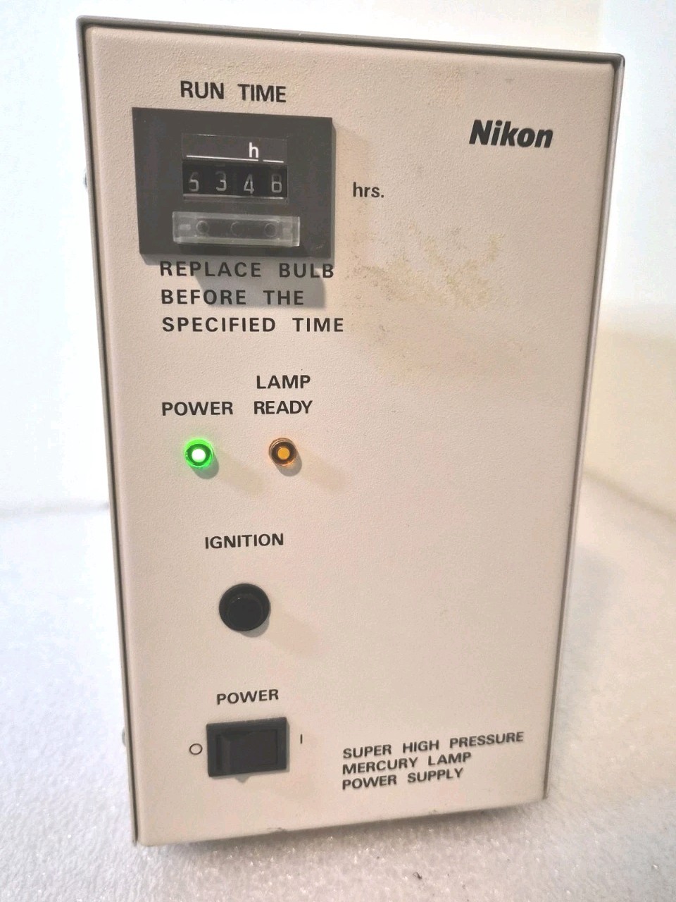 Nikon C-SHG1 LH-M100CB-1 100W Mercury Lamp Power Supply Fluorescence Microscope