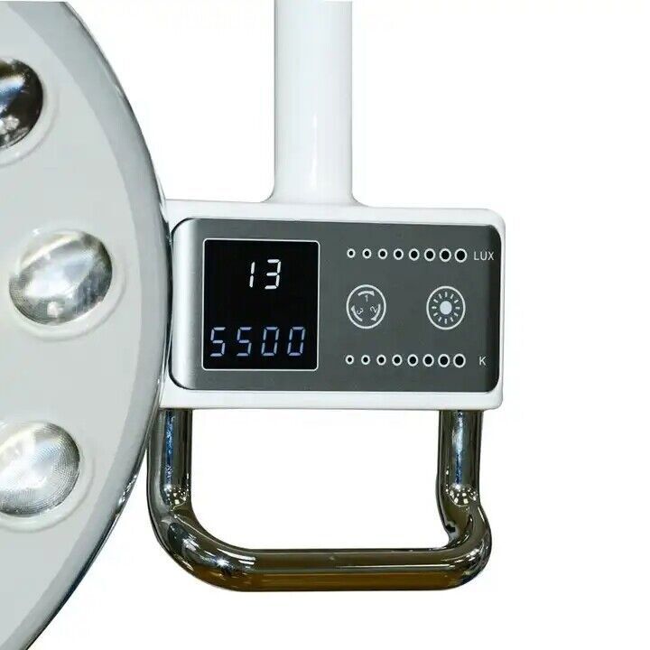 Ceiling-Mounted Dental Surgical LED Shadowless Light Medical VET Surgery Lamp