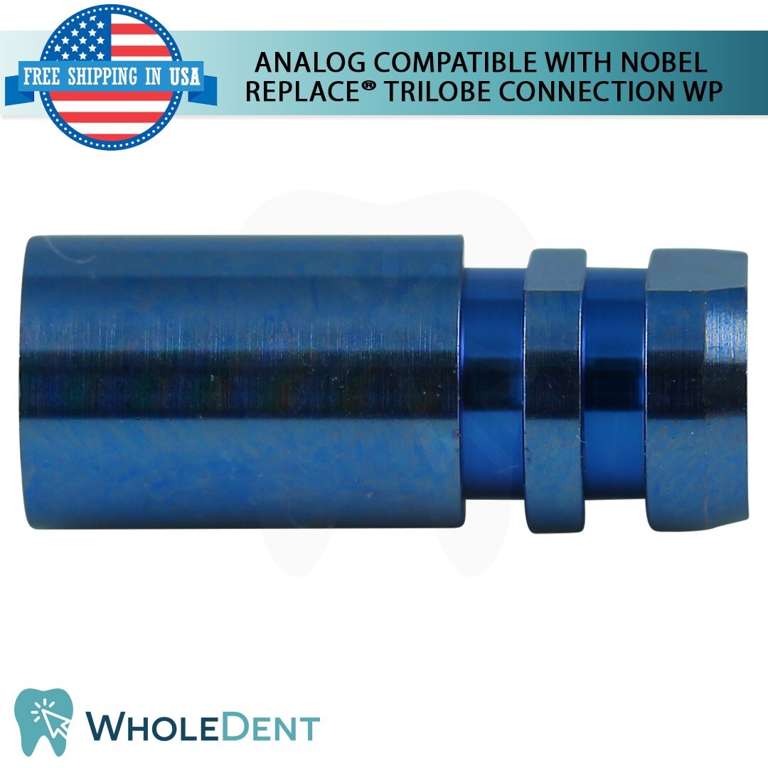 5X Analog Compatible With Nobel Replace Select™ Trilobe Connection WP Ø5.0mm