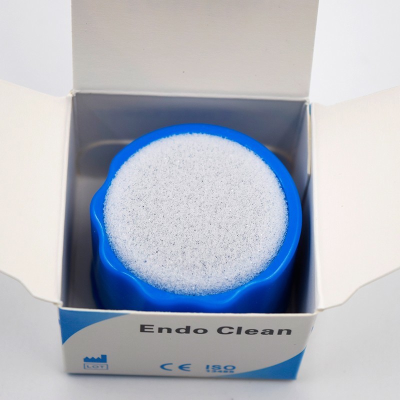 Dental Endodontic Files Round Stand Cleaning Holder Foam Sponges Autoclavable