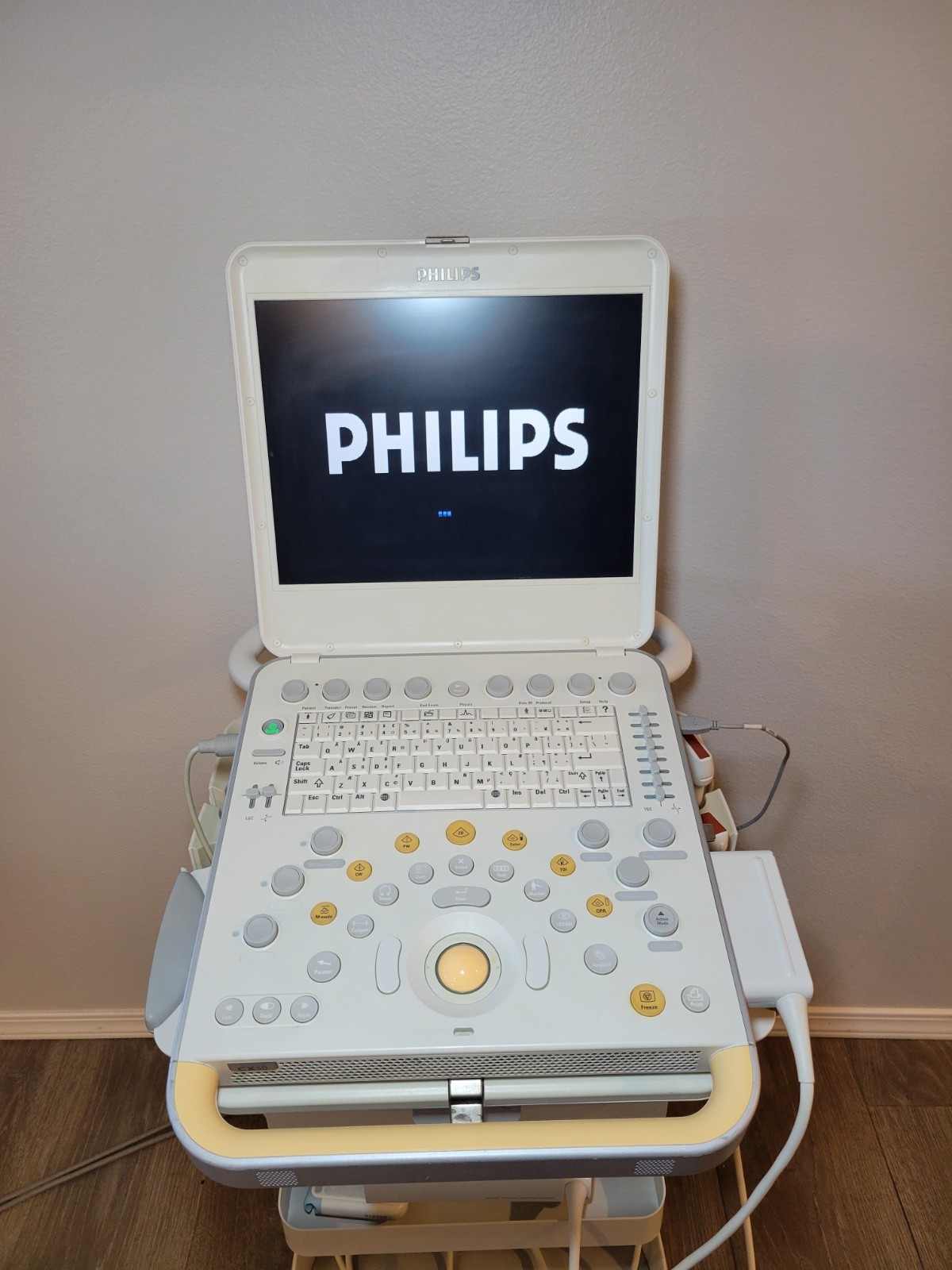 Philips CX50 Ultrasound System w/ Cart S5-1 & L12-3 Probes + Sony Printer Echo