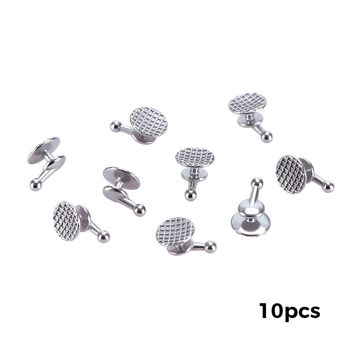 AZDENT Dental Orthodontic Lingual Buttons Bondable Round /Rectangular Base