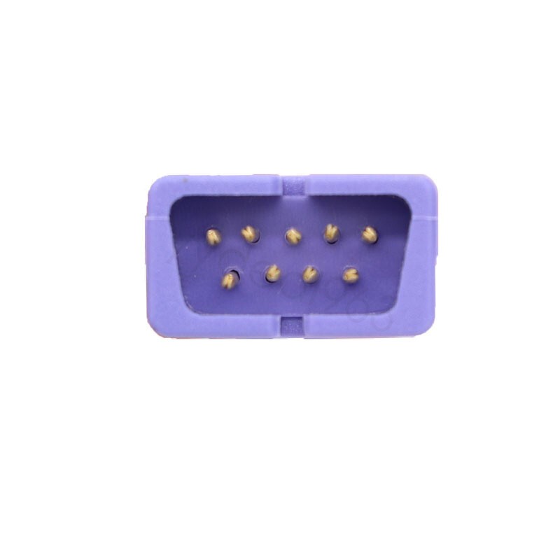 Fit For N-65,N-85 Oximax Spo2 Sensor Oximeter Pulse Probe Ear Clip 9Pin Bag of 3