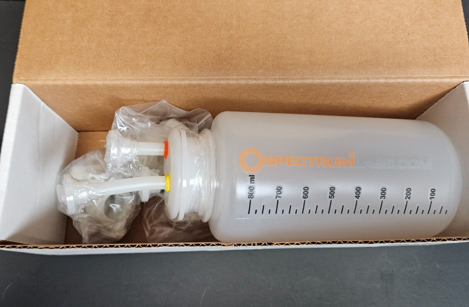 Repligen ACBT-1TC-01N 1 L Bottle Assembly HB and TC Ports