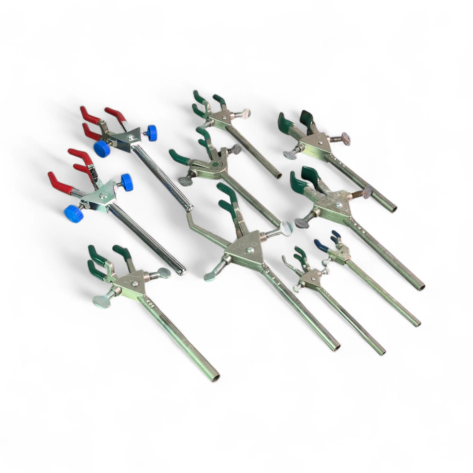Lab Clamp Lot of 10 Extended Laboratory Clamps Assorted Lot of 10 (Best Offer!)