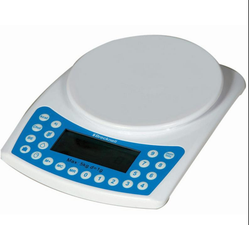 Salter Brecknell DS-1 Dietary Scale 5000×1 gram, 99 Diet Memory,Brand New