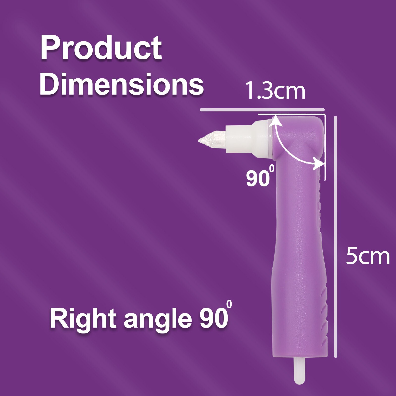 ProAngle Plus Dental Prophy Angle with Tapered Brush 100% Latex-Free, 100PCs