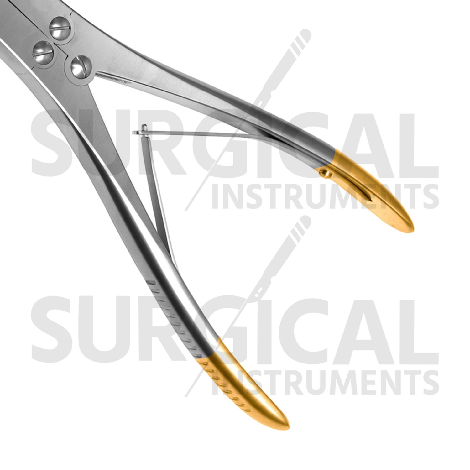 T/C Pin & Wire Cutter Orthopedic Surgical 8.5″ Angled Curved German Grade