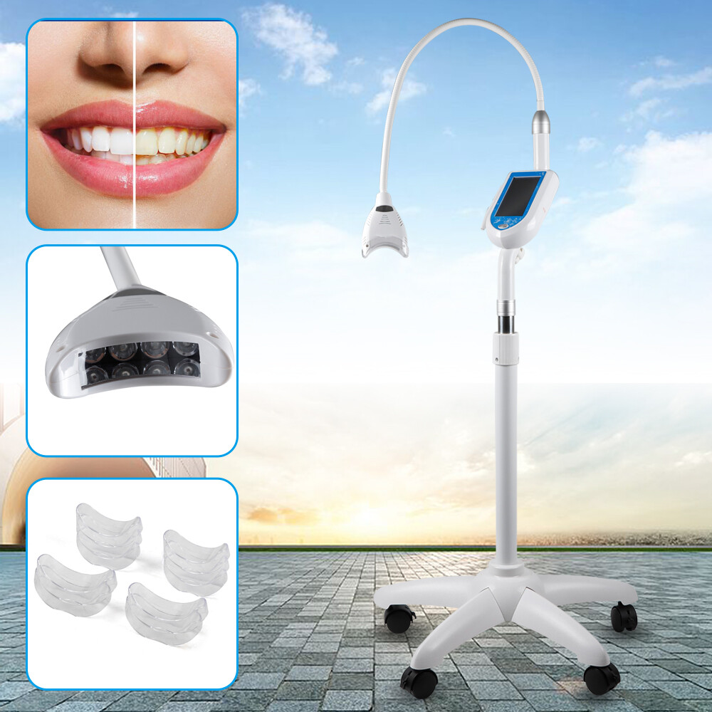 Dental Mobile Teeth Whitening Accelerator Touchscreen Bleaching LED Light HOT